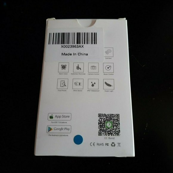 FITCOMM IP67 Fitness Tracker Watch with Sleep Monitor + Replacement Band - Boxed - Picture 10 of 10